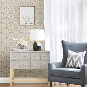 Grey Wilder Peel and Stick Wallpaper