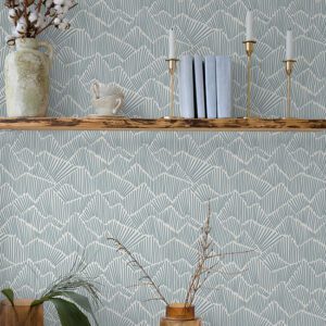 Periwinkle Ridge & Valley Peel and Stick Wallpaper