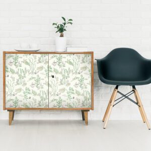 Jade/Sandstone Garparilla Peel and Stick Wallpaper