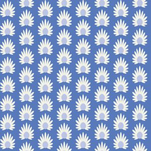 Azure Fleur Peel and Stick Wallpaper