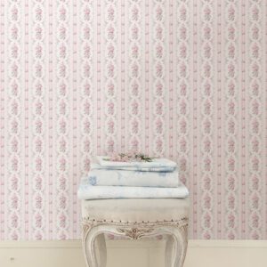 Pink Parfait Dreamy Days Peel and Stick Wallpaper