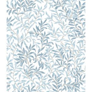 Cloud Blue Terrace Vines Peel and Stick Wallpaper