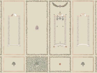 Collezione Architteture Grottesche Canova: Tessuto 2