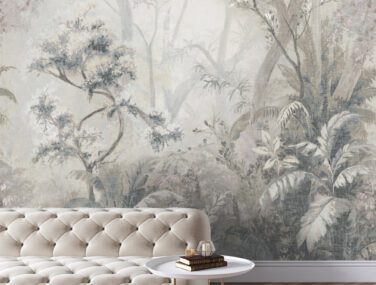 Modern,Classic,White,Interior,With,Capitone,Chester,Sofa,,Coffee,Table,