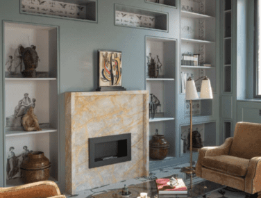 Dupion Silk Azzuro Atlante Massimo Adario 02