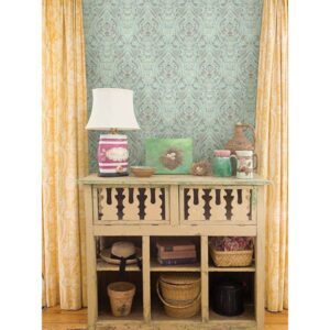 Gypsy Turquoise Damask
