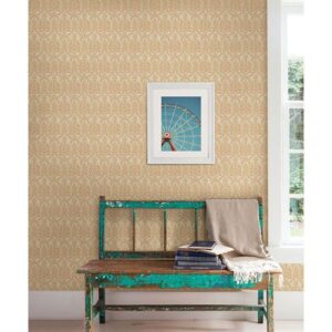 Isla Rust Petite Damask