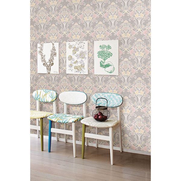 0015003 willow pink nouveau floral 1