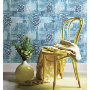 Flower Power Indigo Patchwork
