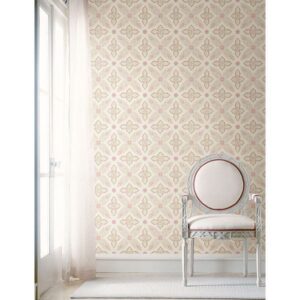 Off Beat Ethnic Pink Geometric Floral