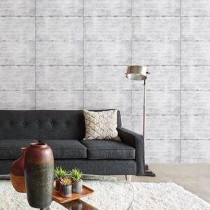 Smooth Concrete Grey Geometric