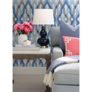 Harbour Blue Lattice