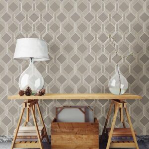 Linkage Brown Trellis