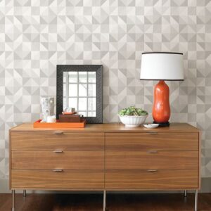 Puzzle Light Grey Geometric