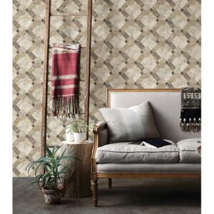 Devonshire Beige Marble Wallpaper
