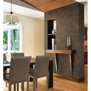 Parisian Brown Parquet Wallpaper