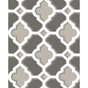 0021366 lido grey quatrefoil wallpaper
