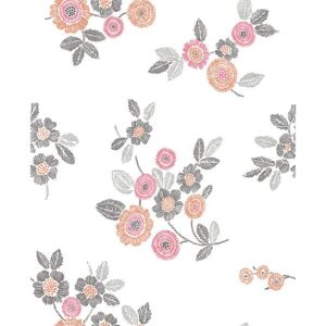 0021427 malaga pink floral wallpaper