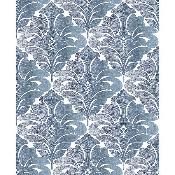 0021431 balangan navy damask wallpaper