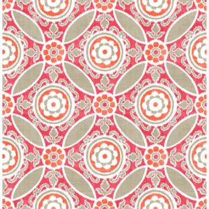 0021445 maya pink medallion wallpaper