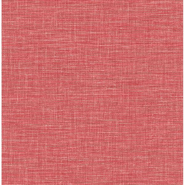 0021460 exhale coral faux grasscloth wallpaper