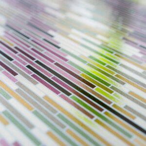 Ethereal Purple Ogee Wallpaper