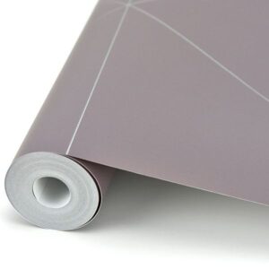 Twilight Purple Geometric Wallpaper