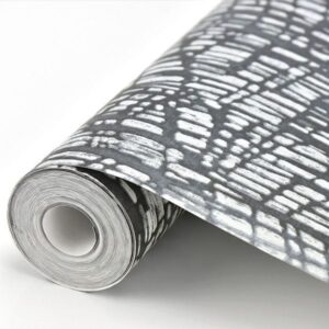 Shimmer Grey Abstract Texture Wallpaper