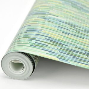 Ethereal Green Ogee Wallpaper