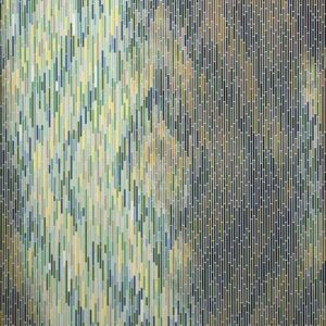 Ethereal Green Ogee Wallpaper