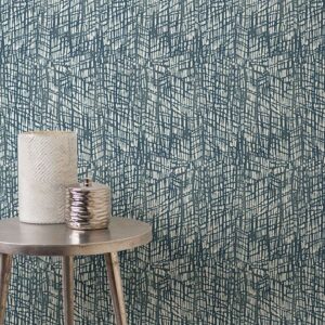 Shimmer Blue Abstract Texture Wallpaper
