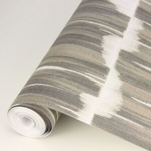 Serendipity Taupe Shibori Wallpaper