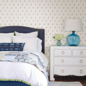 Orion Grey Geometric Wallpaper
