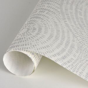 Ripple Grey Shibori Wallpaper