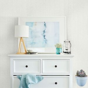 Comares Dove Stripe Texture Wallpaper