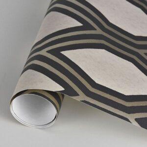 Honeycomb Beige Geometric Wallpaper