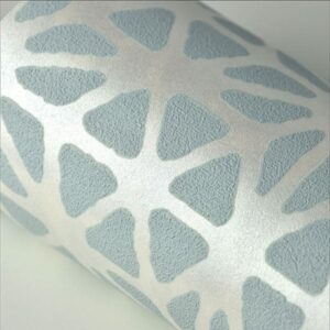 Prism Light Blue Geometric Wallpaper