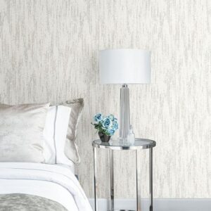 Wisp Silver Texture Wallpaper