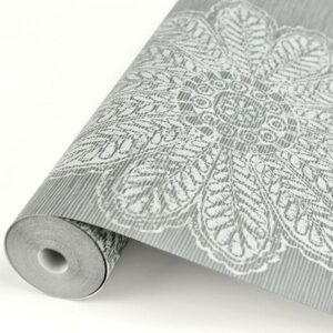 Sol Slate Medallion Wallpaper