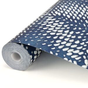 Ethos Sapphire Abstract Wallpaper