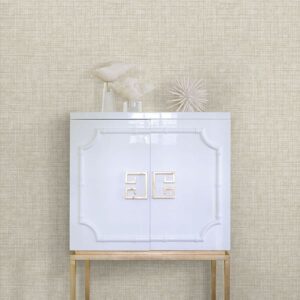 Poise Beige Linen Wallpaper