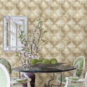 Alchemy Honey Geometric Wallpaper