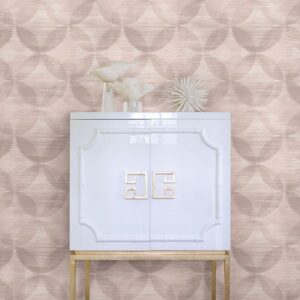 Alchemy Blush Geometric Wallpaper