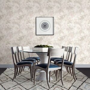 Allure Blush Floral Wallpaper