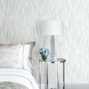 Wisp Seafoam Texture Wallpaper