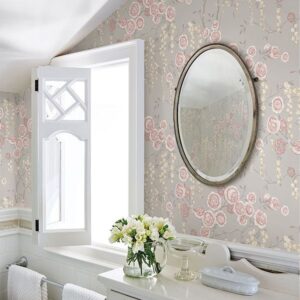 Peony Tree Petal Wallpaper by Sarah Richardson
