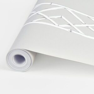 Latticework Platinum Wallpaper by Sarah Richardson