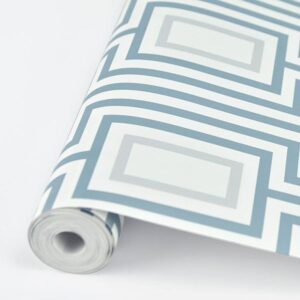 Denim Metro Mod Wallpaper by Sarah Richardson