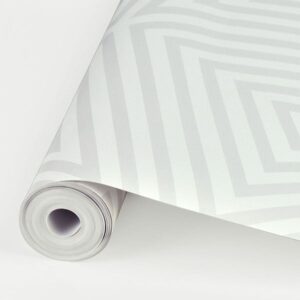 Kaleidoscope Platinum Wallpaper by Sarah Richardson