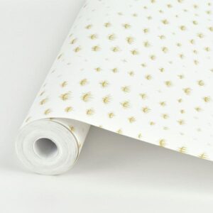 Wavelength Citrine Wallpaper by Sarah Richardson